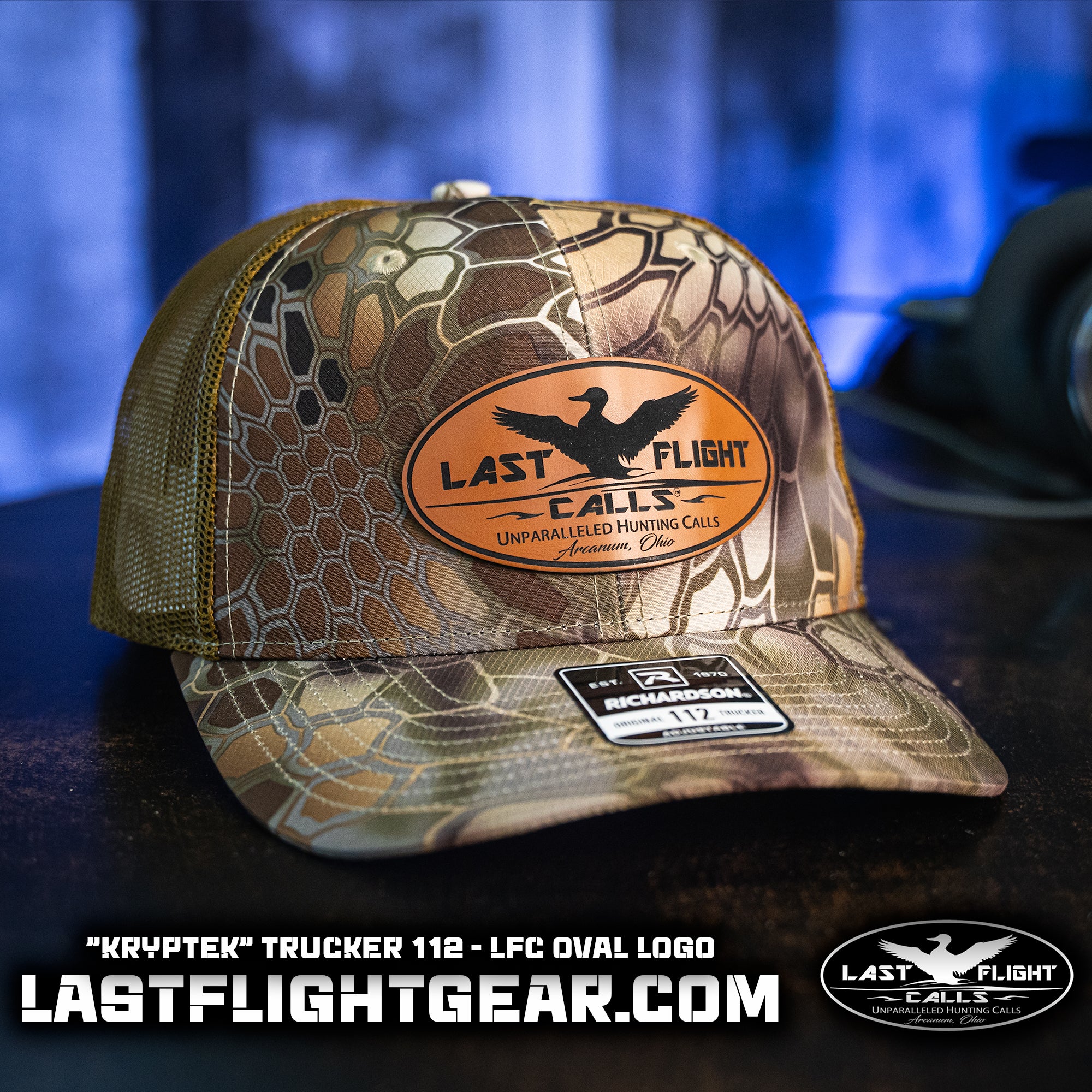 "KRYPTEK MARSH” LOGO 112 TRUCKER HAT