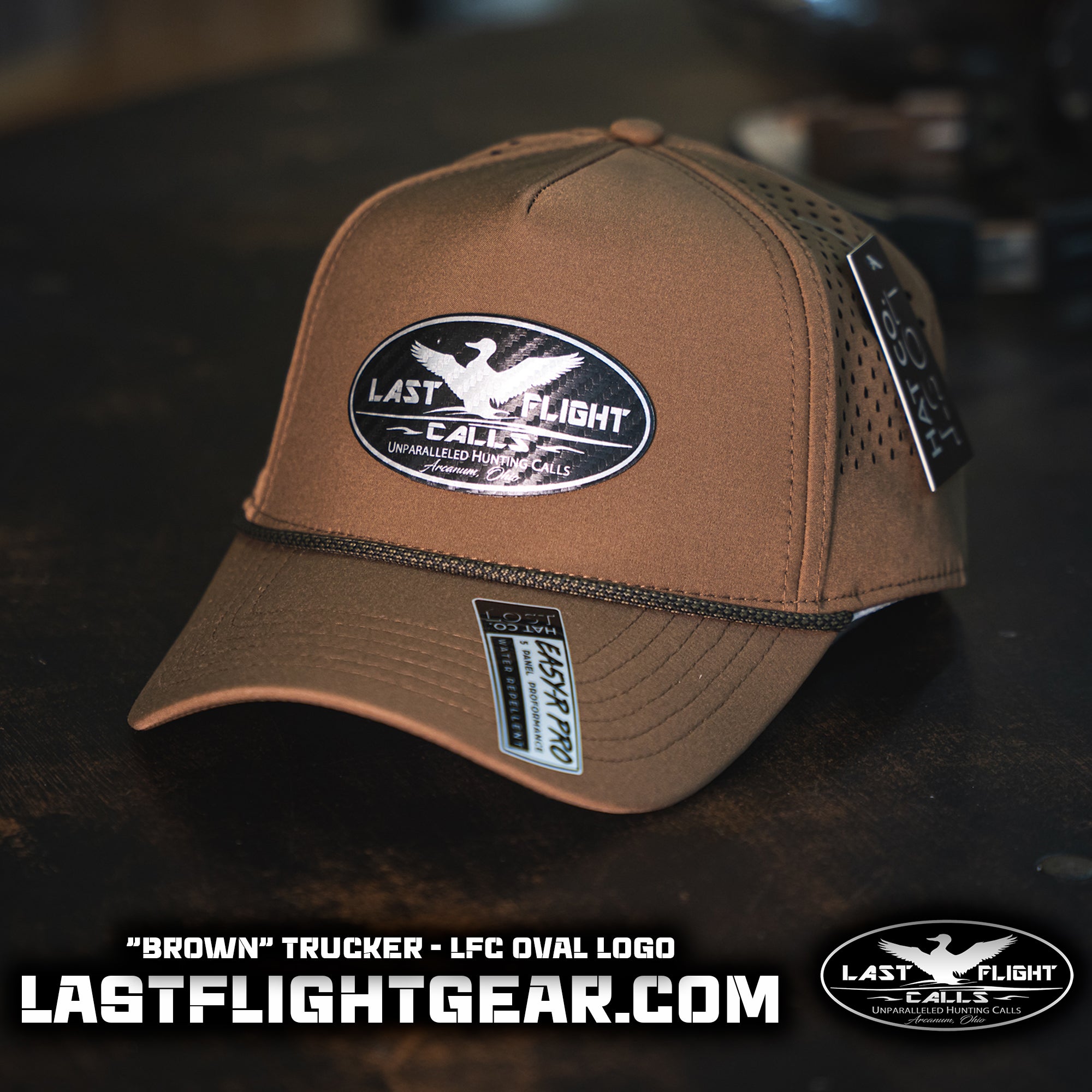 "BROWN” TRUCKER PRO | LFC OVAL LOGO