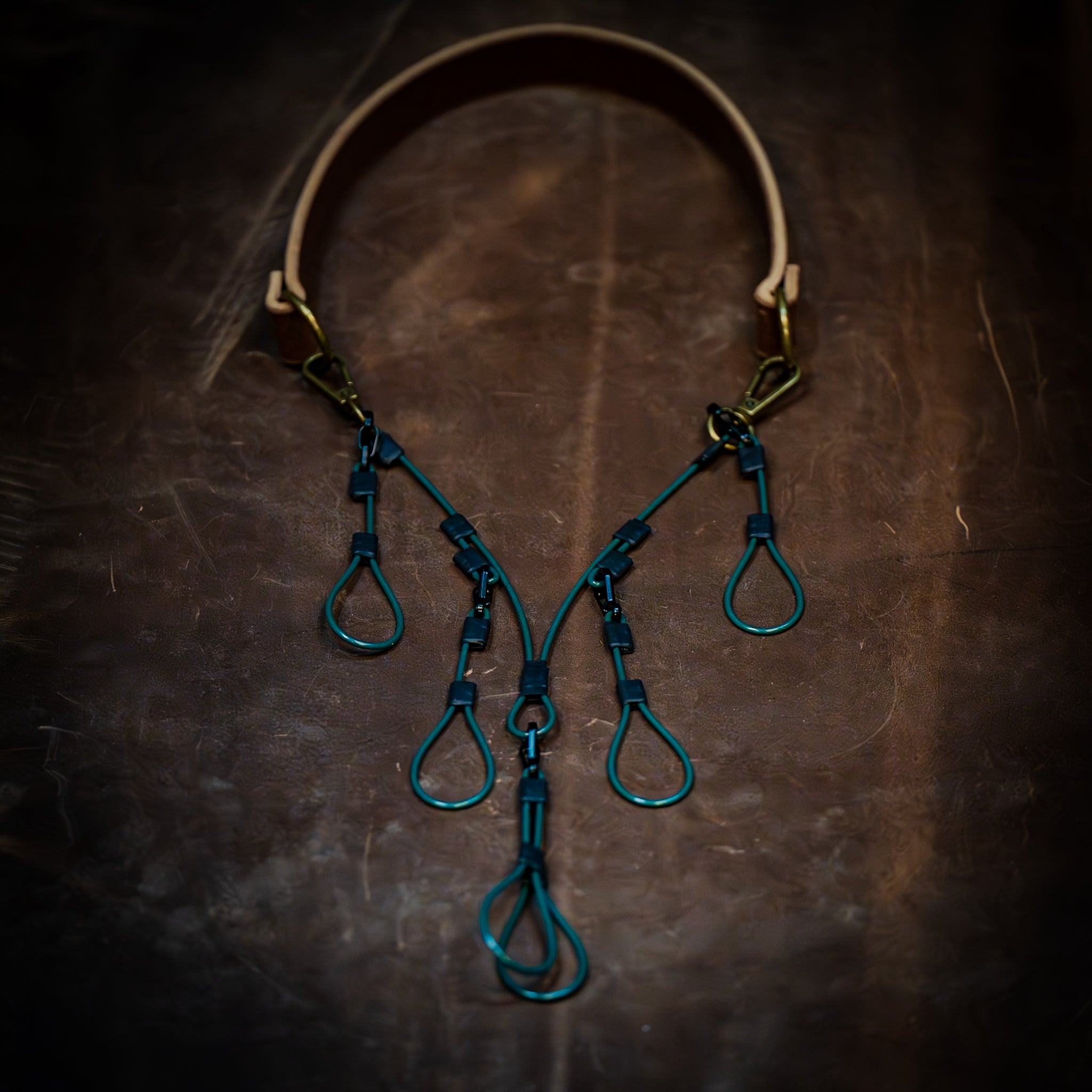 Bare Leather Call Lanyard