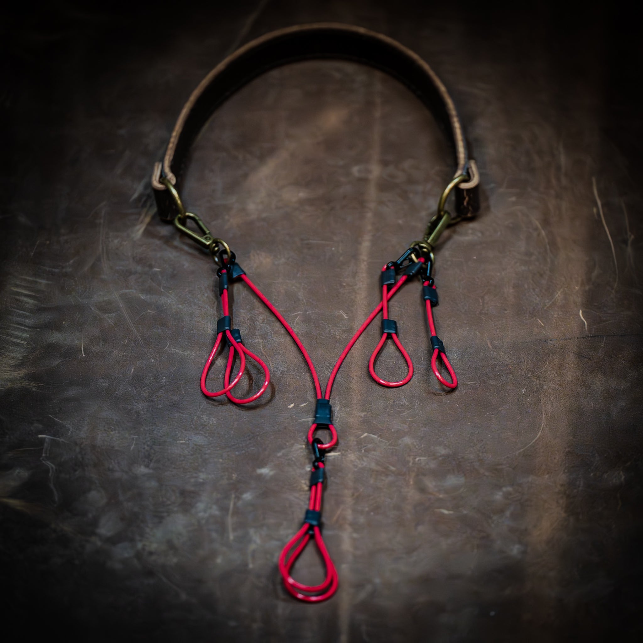 Bare Leather Call Lanyard