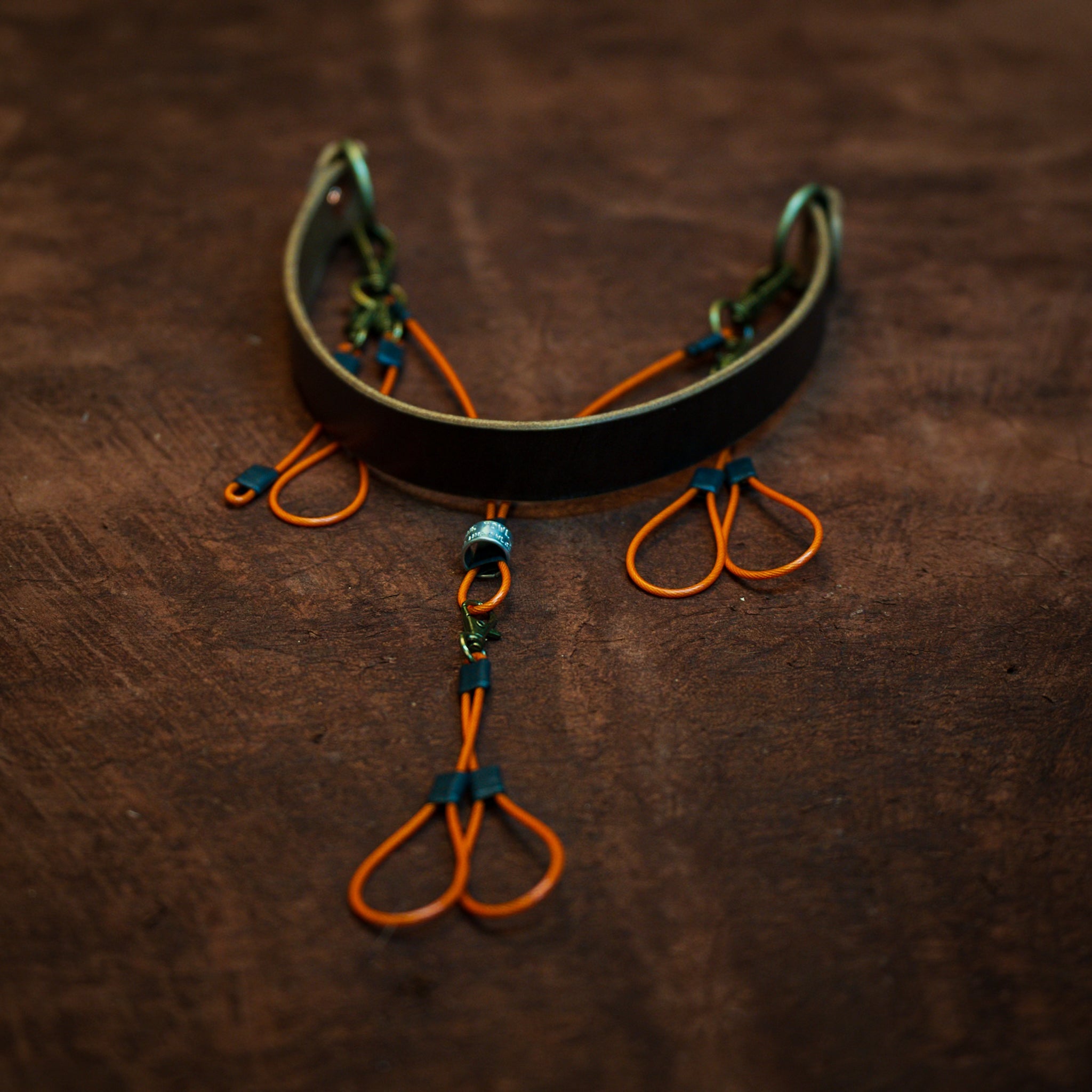 Bare Leather Call Lanyard