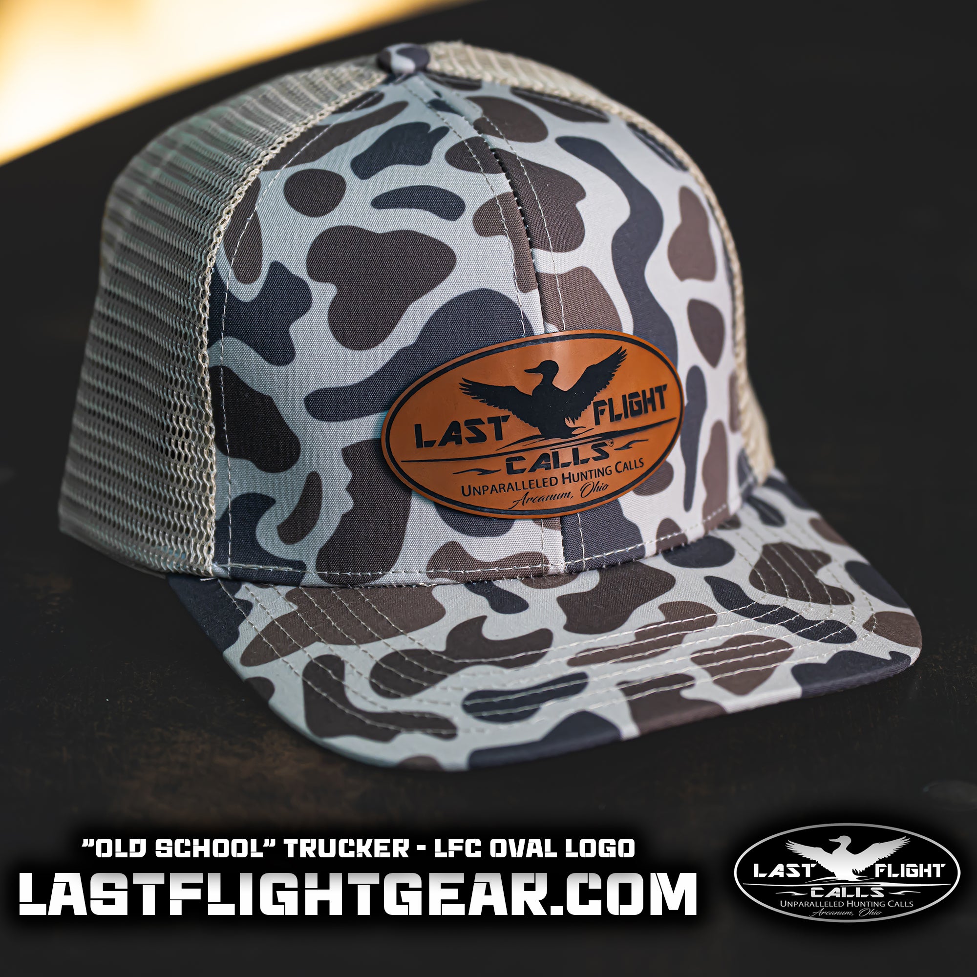 "OLD SCHOOL” TRUCKER | LFC OVAL LOGO