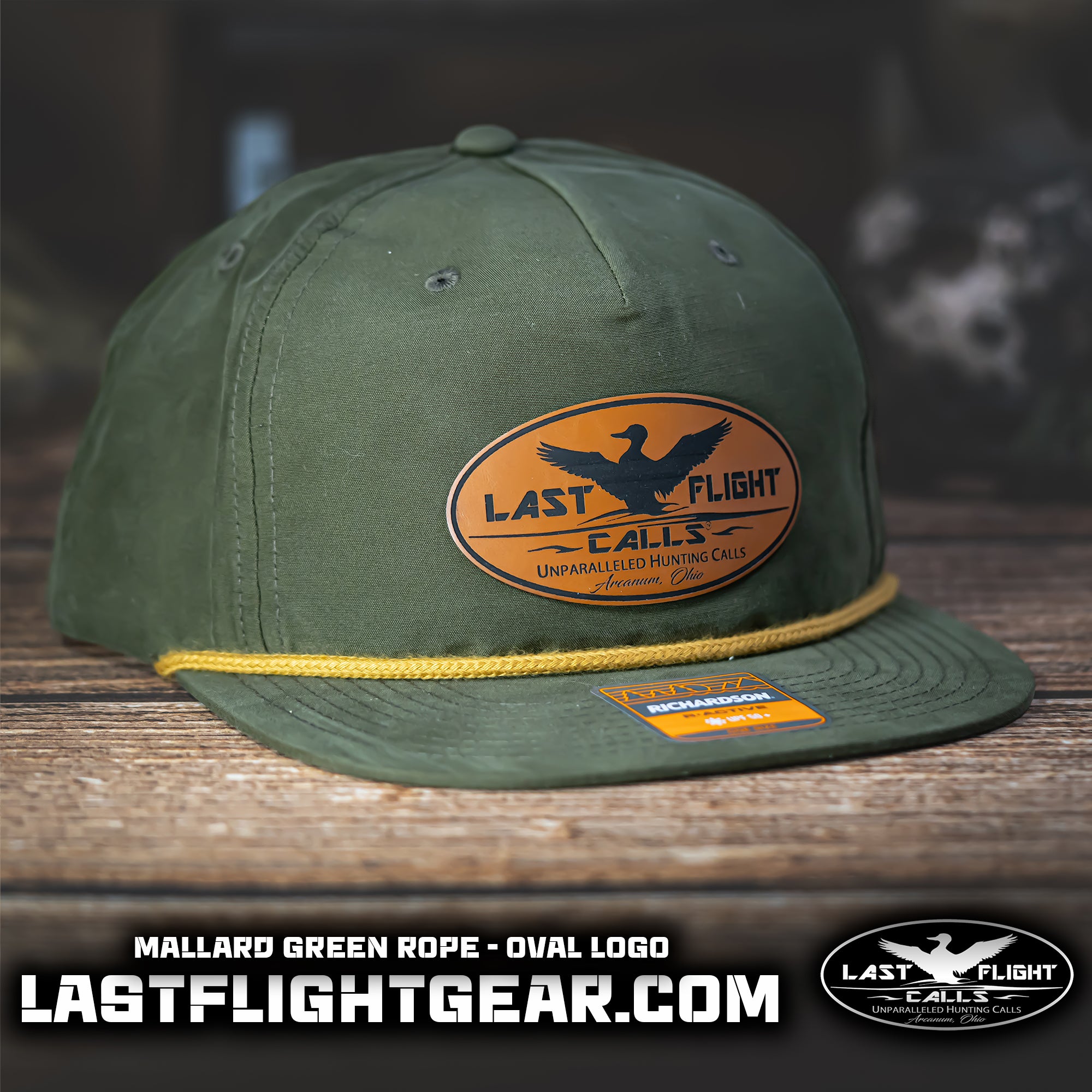 "MALLARD GREEN” ROPE | LFC OVAL LOGO