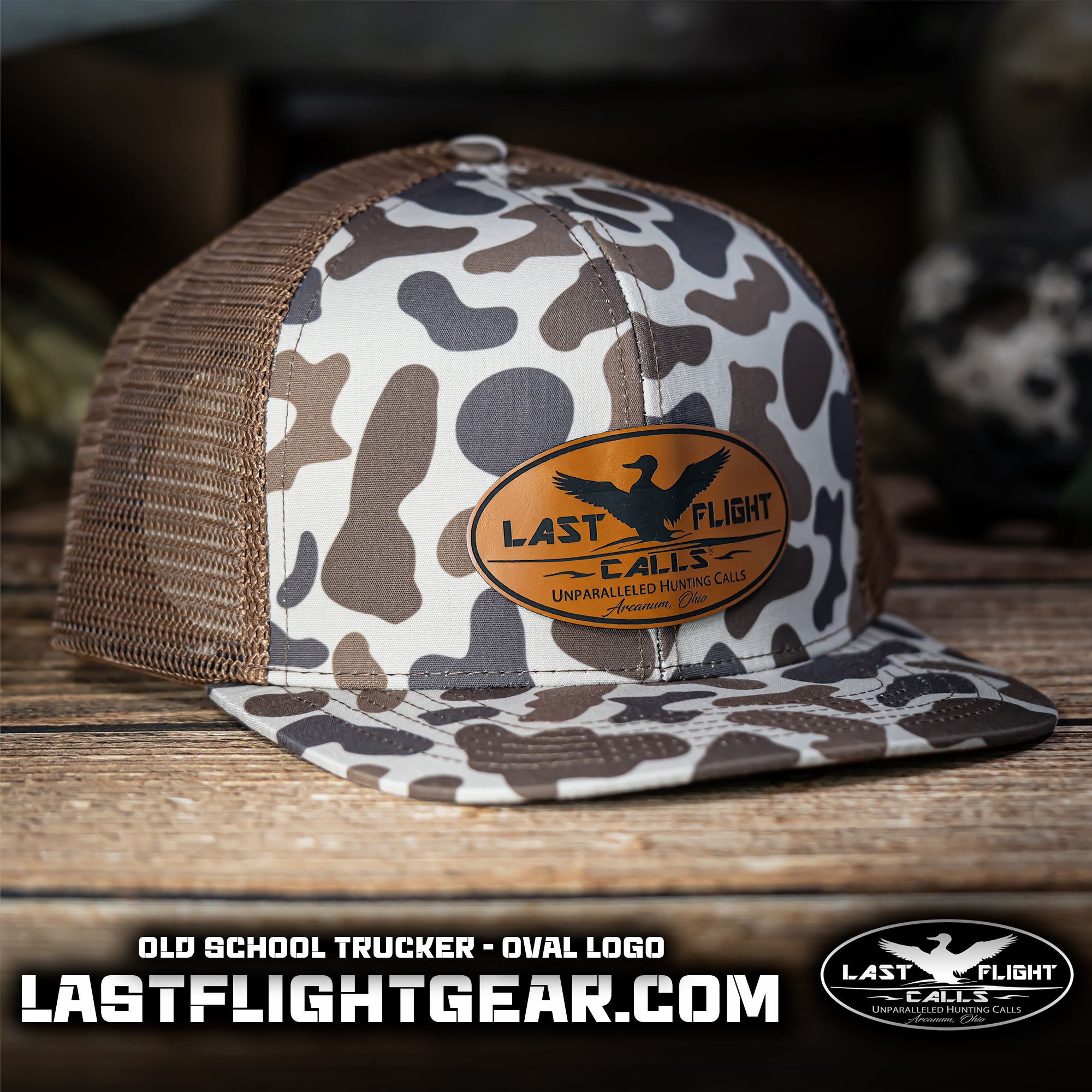 "OLD SCHOOL” TRUCKER | LFC OVAL LOGO