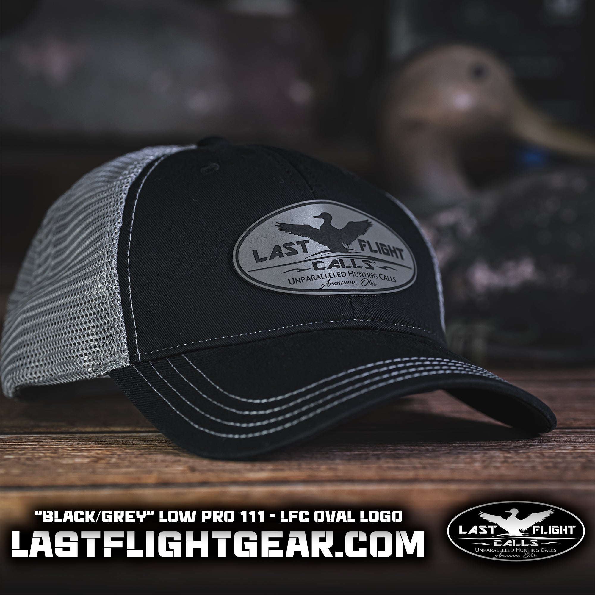 "BLACK/GREY” LOW PRO | LFC OVAL LOGO