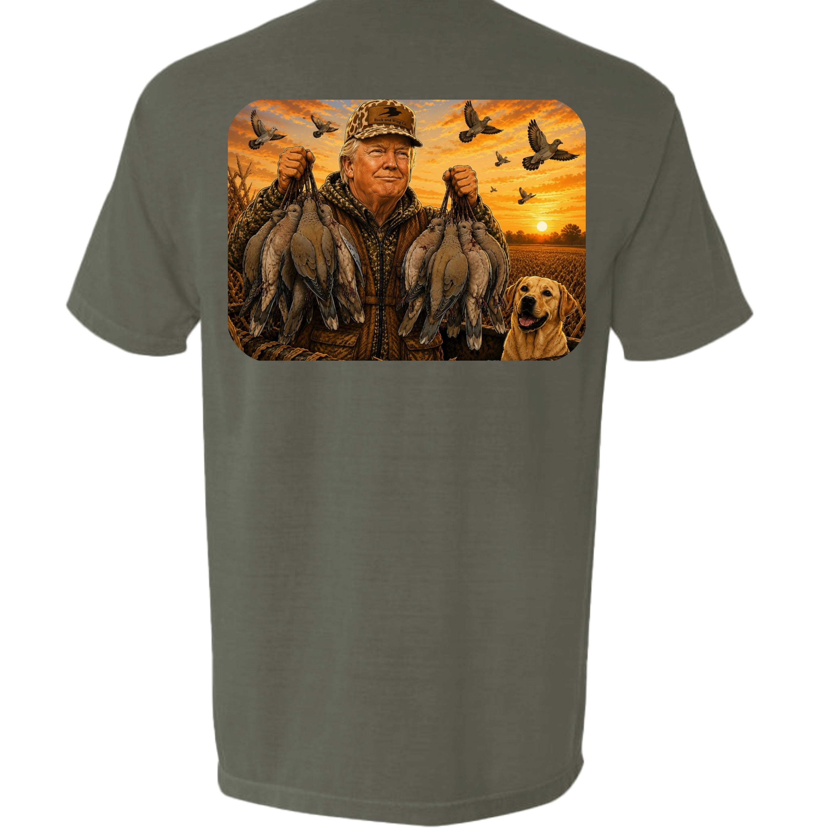 Trump Dove Pocket Tee