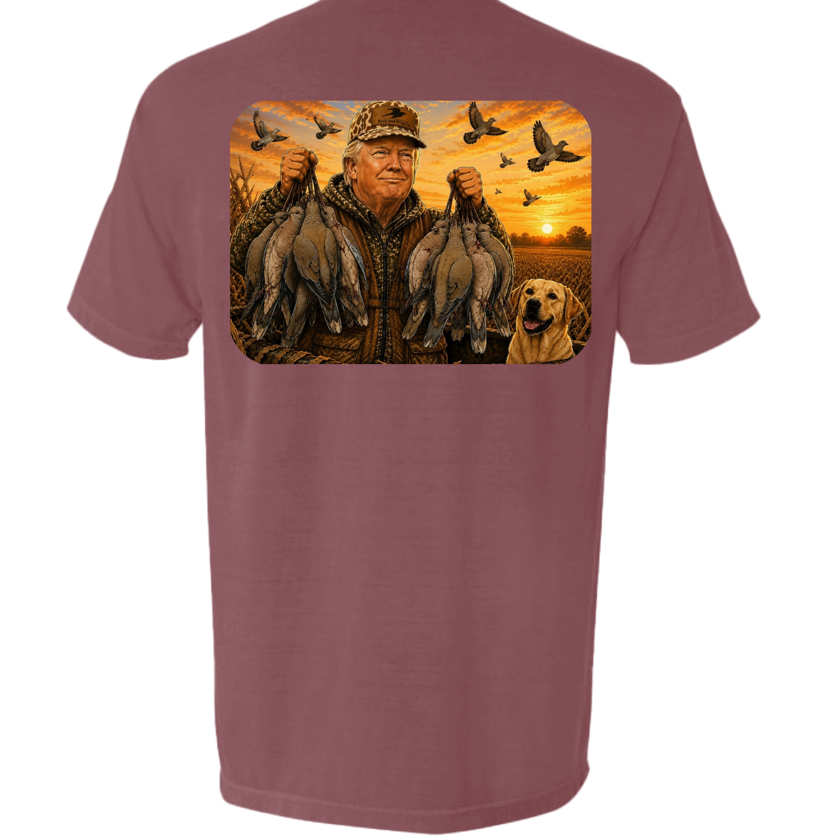 Trump Dove Pocket Tee