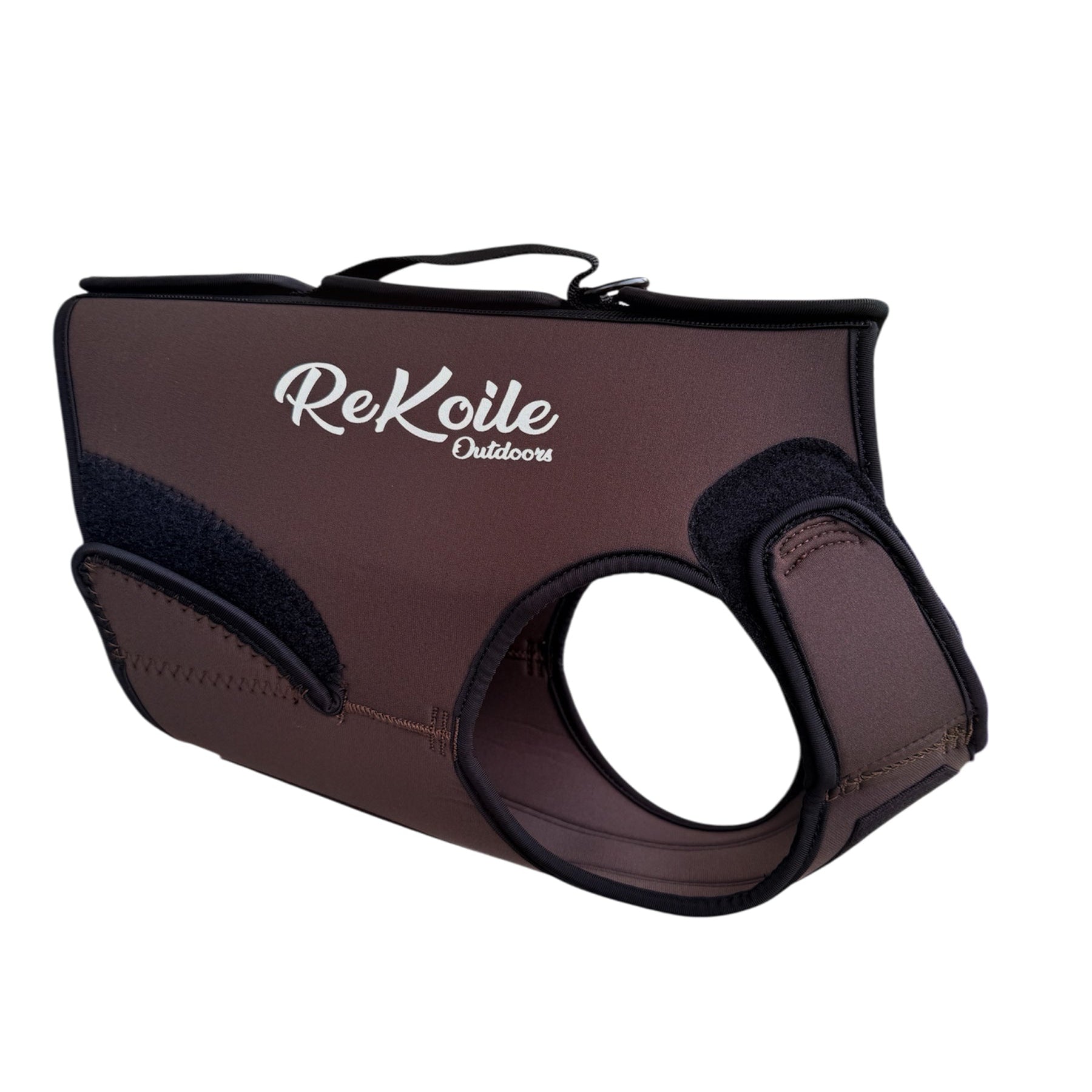 Solid Brown 2.0 ReKoile Sure Fit Waterfowl Dog Vest | ReKoile Outdoors