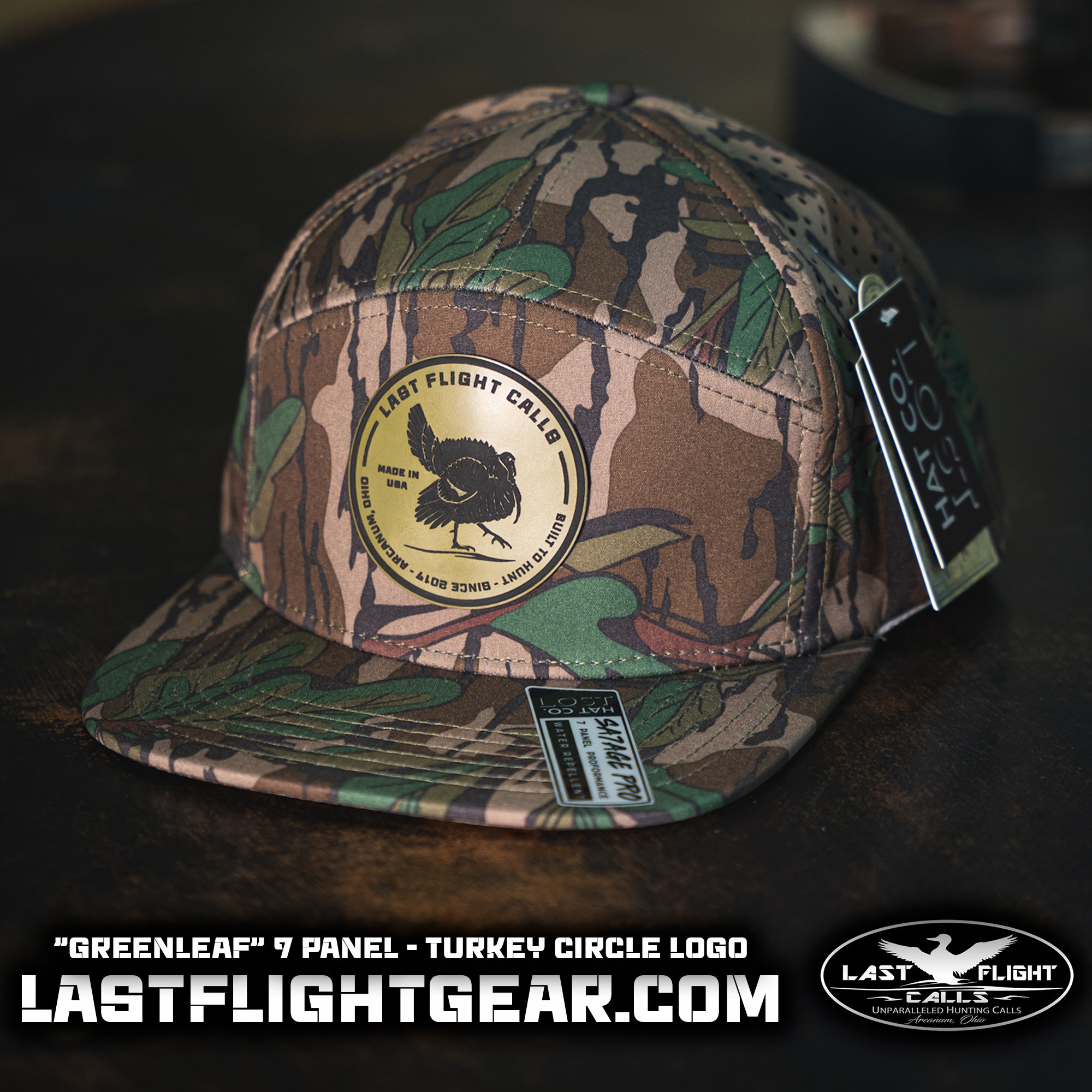 "GREENLEAF” 7 PANEL | CIRCLE TURKEY LOGO