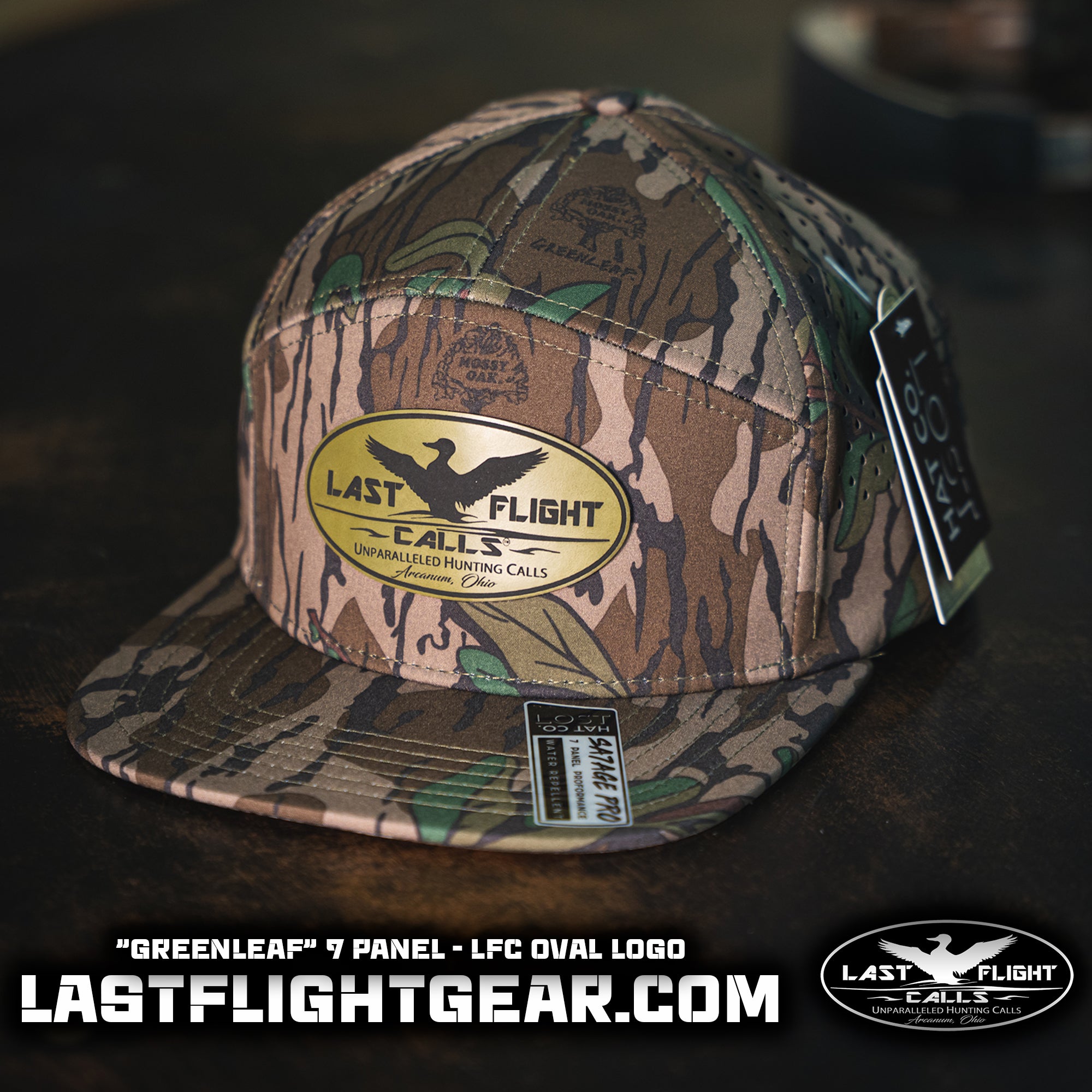 "GREENLEAF” 7 PANEL | LFC OVAL LOGO
