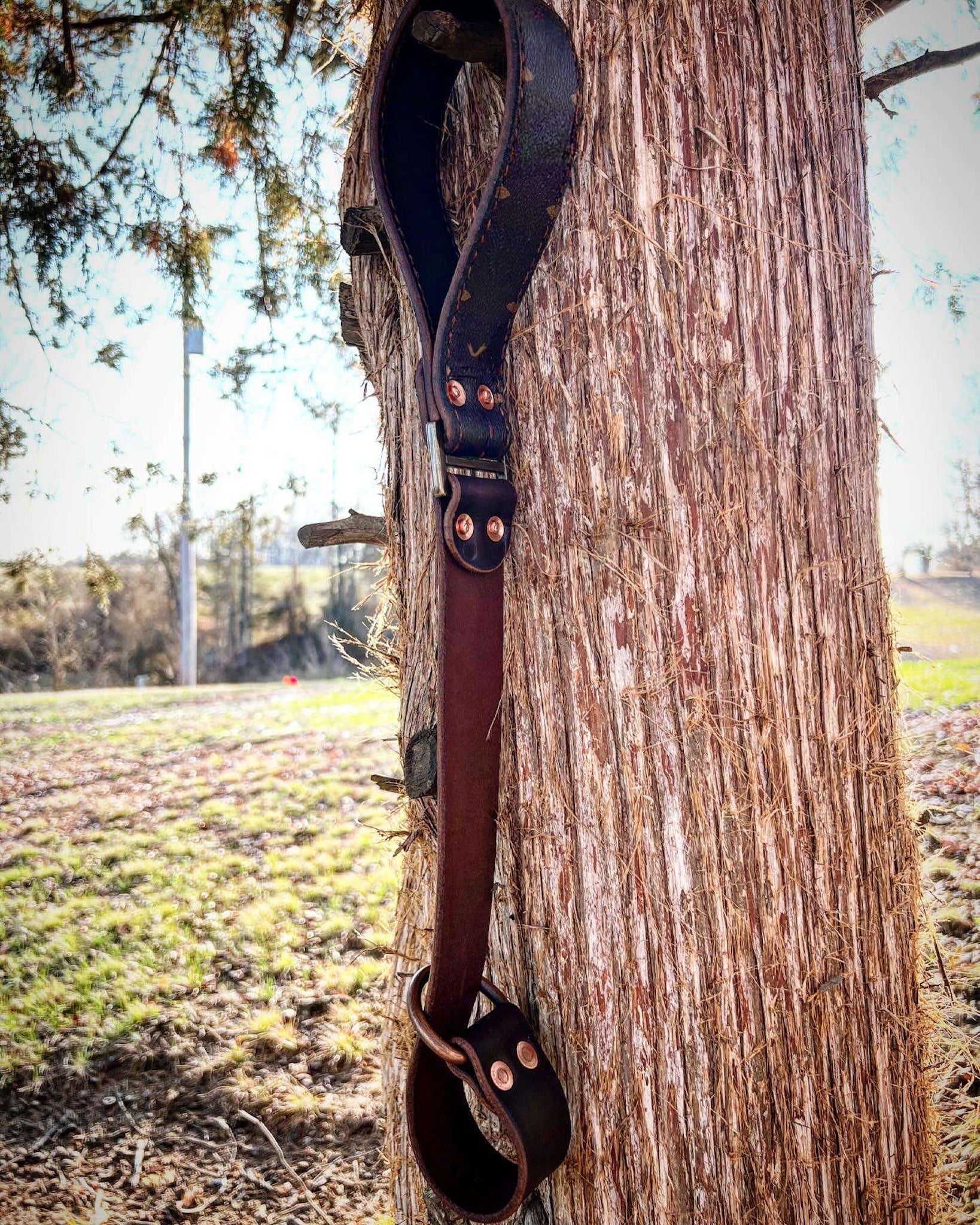 Custom Leather Turkey Tote