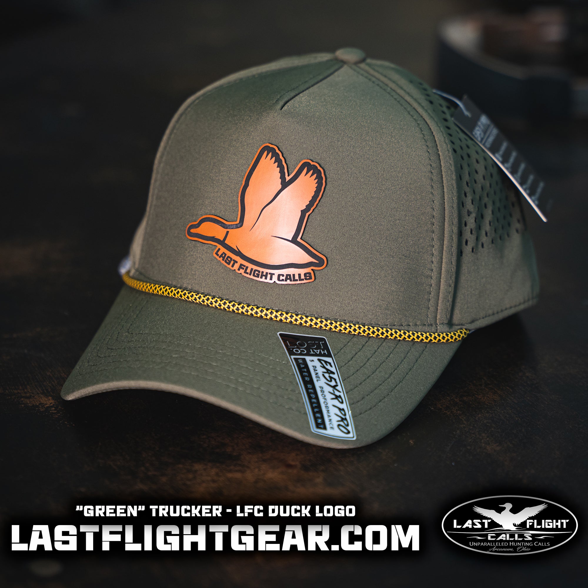 "GREEN” TRUCKER PRO | LFC DUCK LOGO