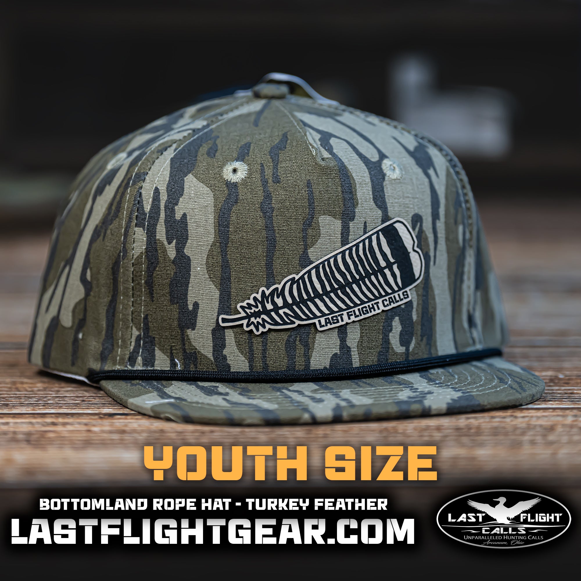 YOUTH "BOTTOMLAND” ROPE | TURKEY FEATHER