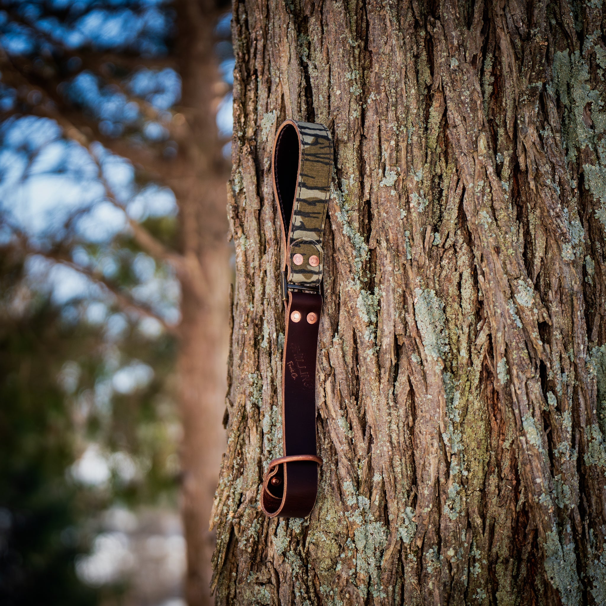 Custom Leather Turkey Tote