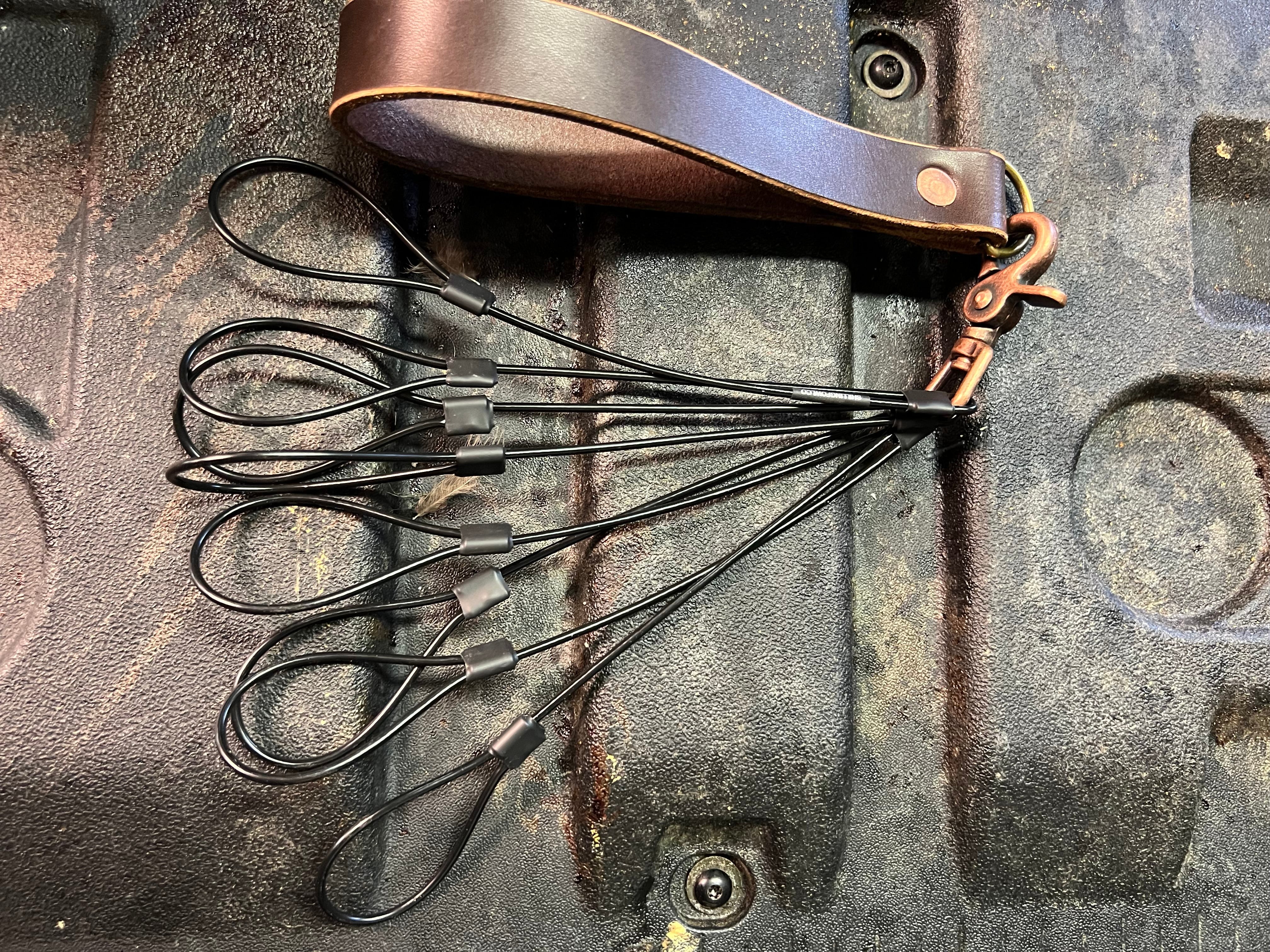 Leather Carry/Hanging Tote