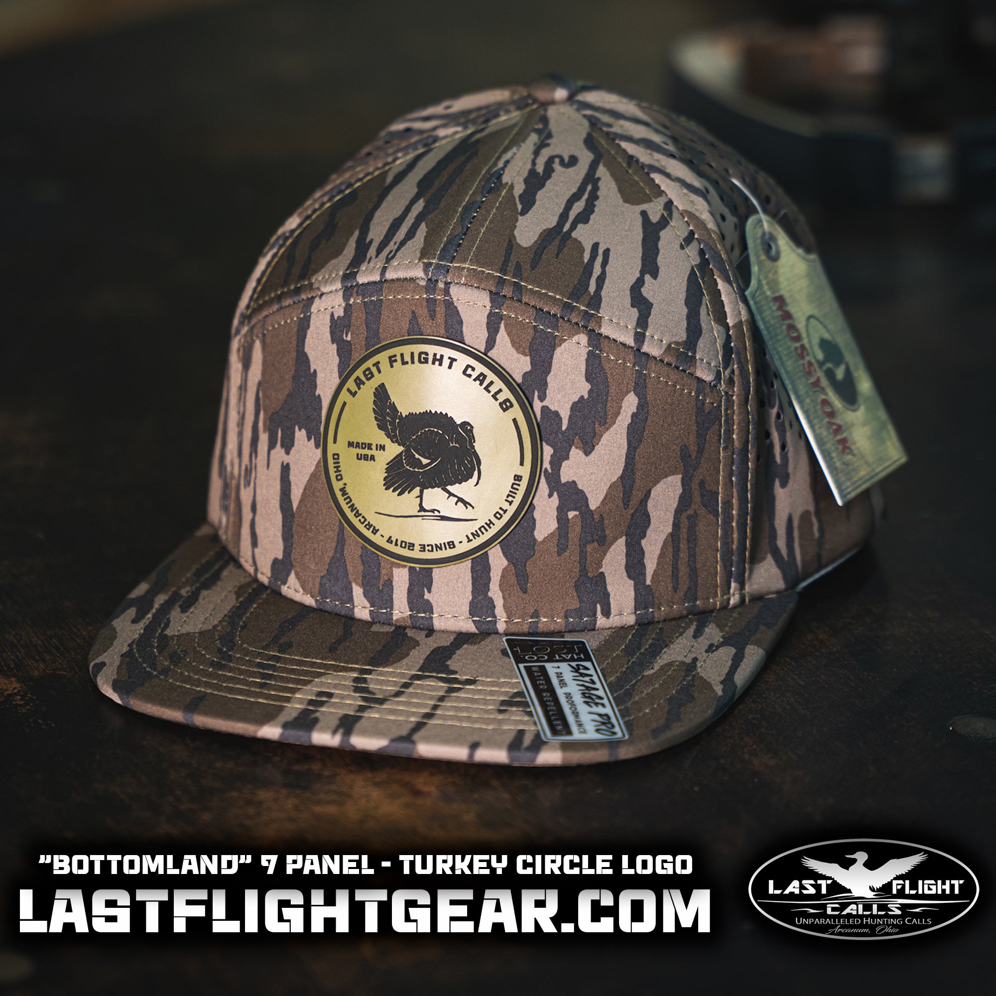 "BOTTOMLAND” 7 PANEL | CIRCLE TURKEY LOGO