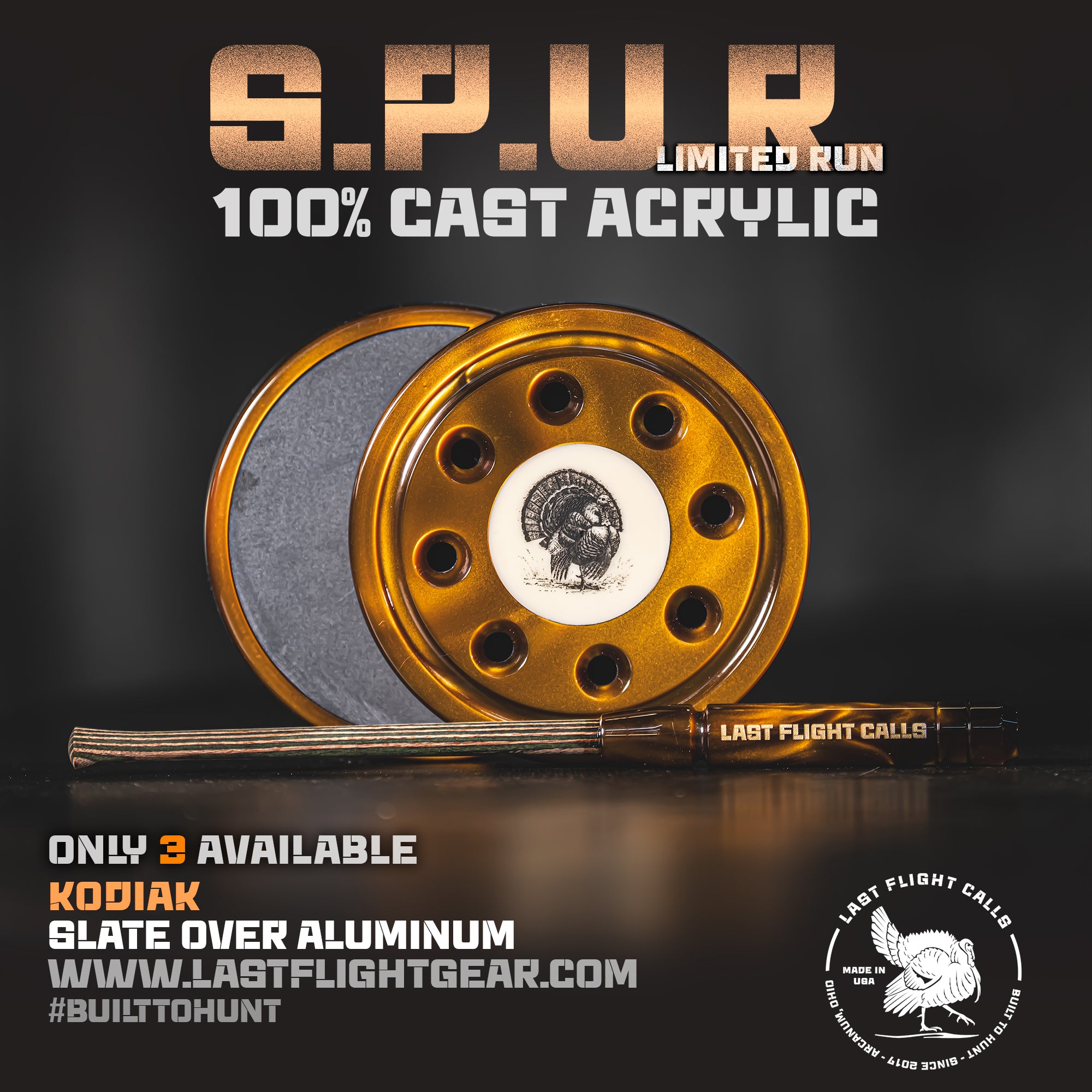 SLATE/ALUMINUM POT CALL | LIMITED RUN