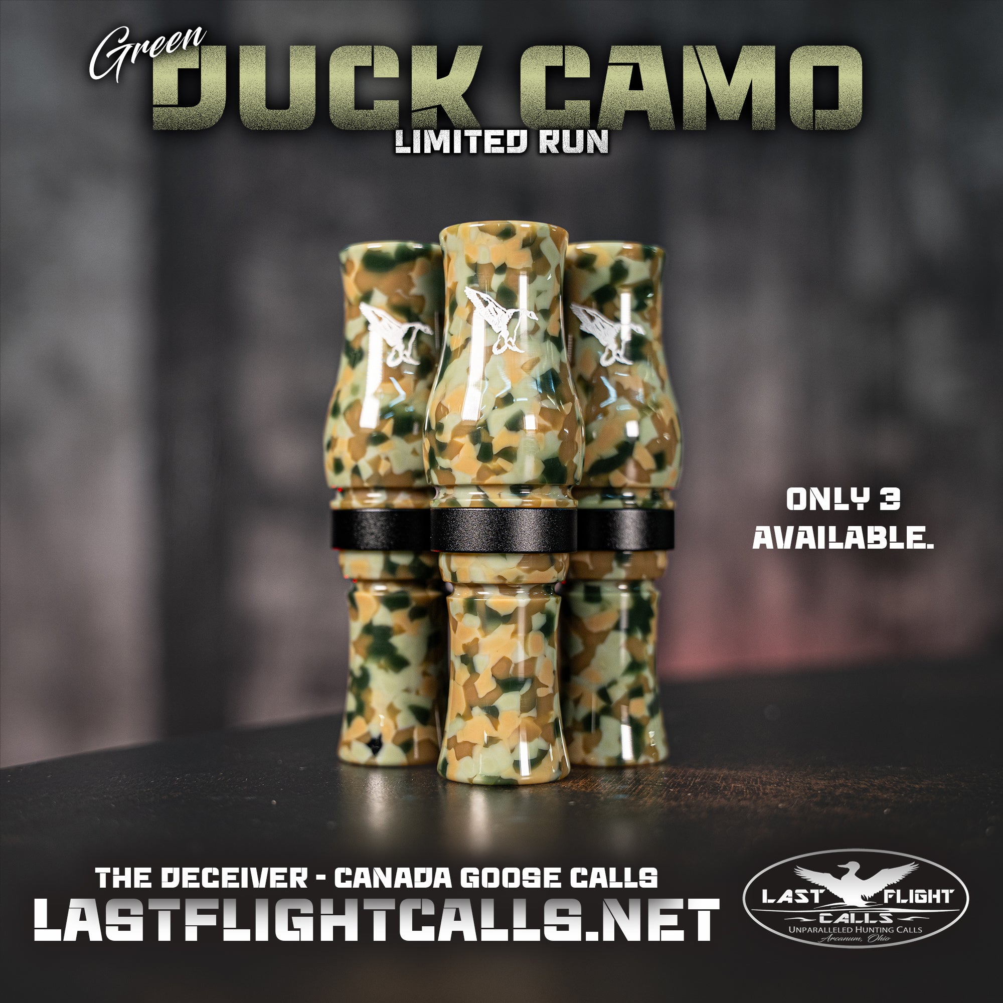GREEN DUCK CAMO | LIMITED RUN