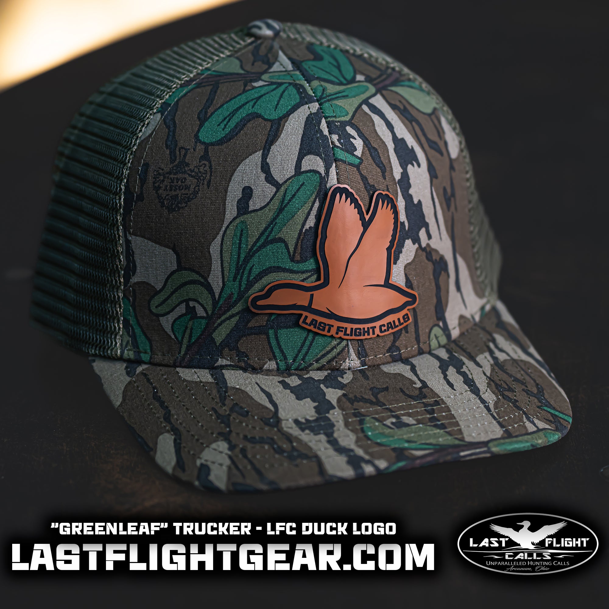 "GREENLEAF” TRUCKER | LFC DUCK LOGO