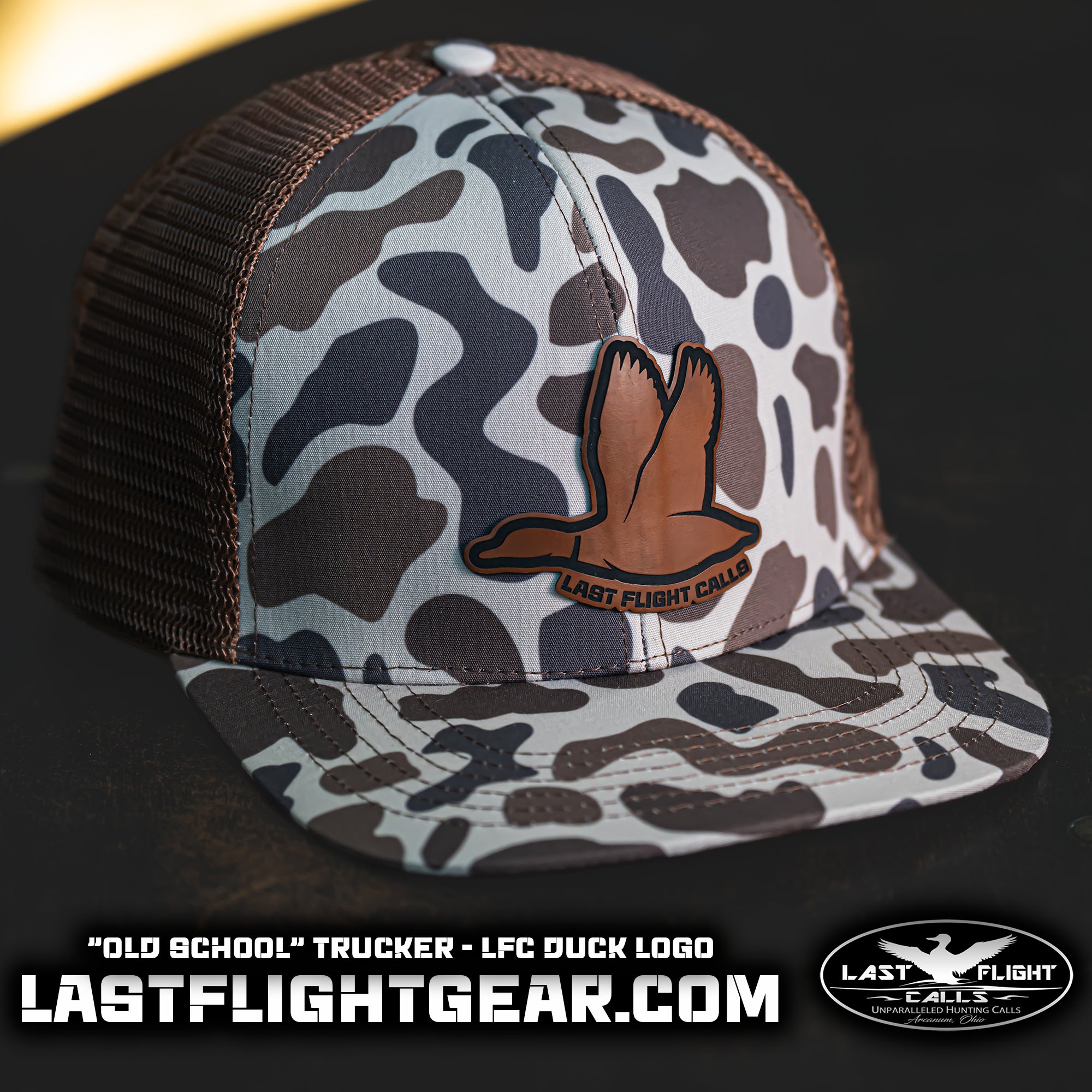 "OLD SCHOOL” TRUCKER | LFC DUCK LOGO