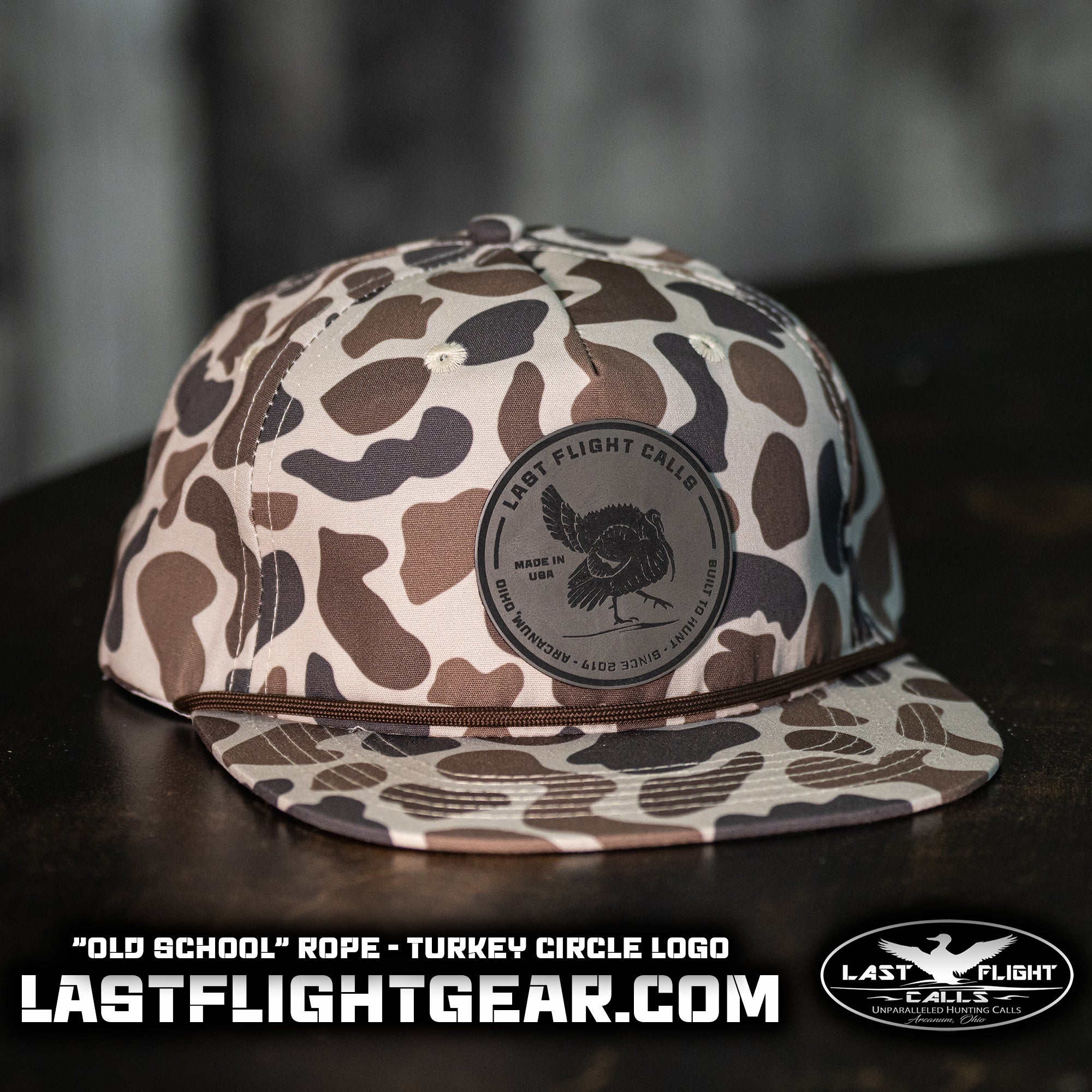 "OLD SCHOOL” ROPE | TURKEY CIRCLE LOGO