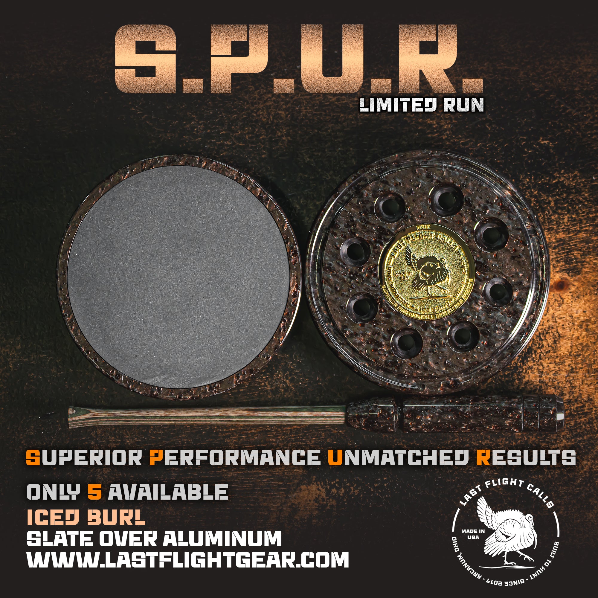 ICED BURL POT CALL | LIMITED RUN (RARE)