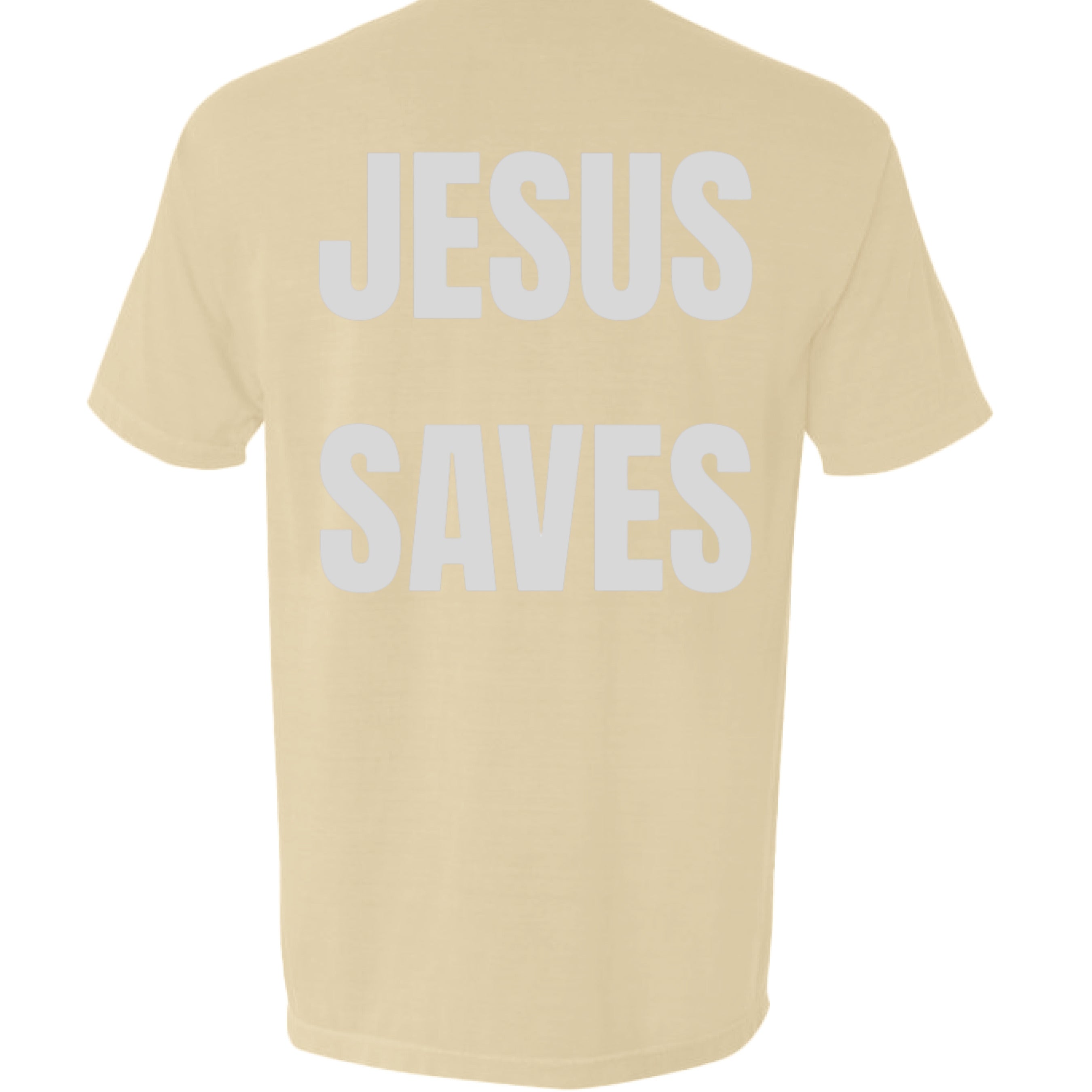 Jesus Saves Pocket Tee