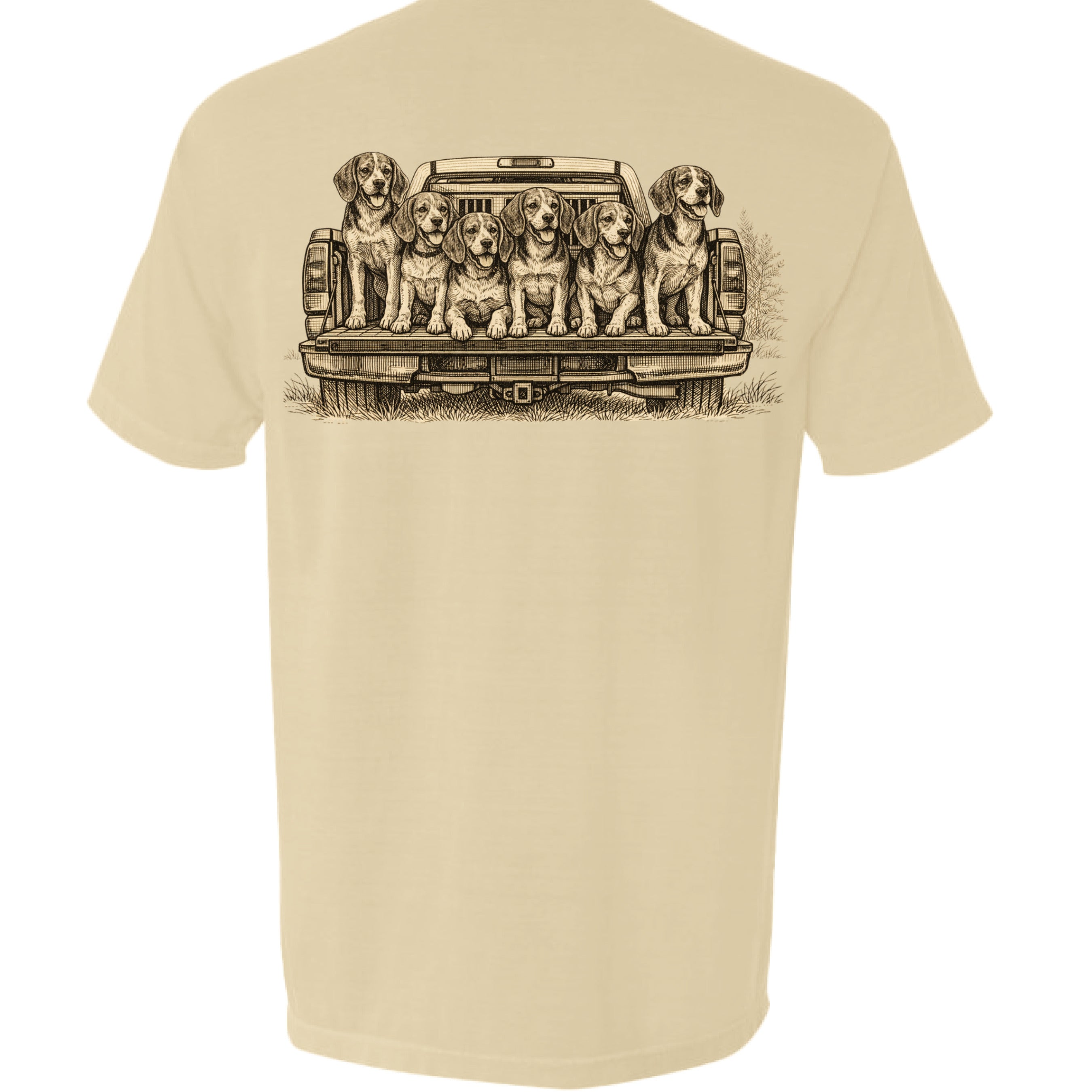 Beagle on Truck Tee