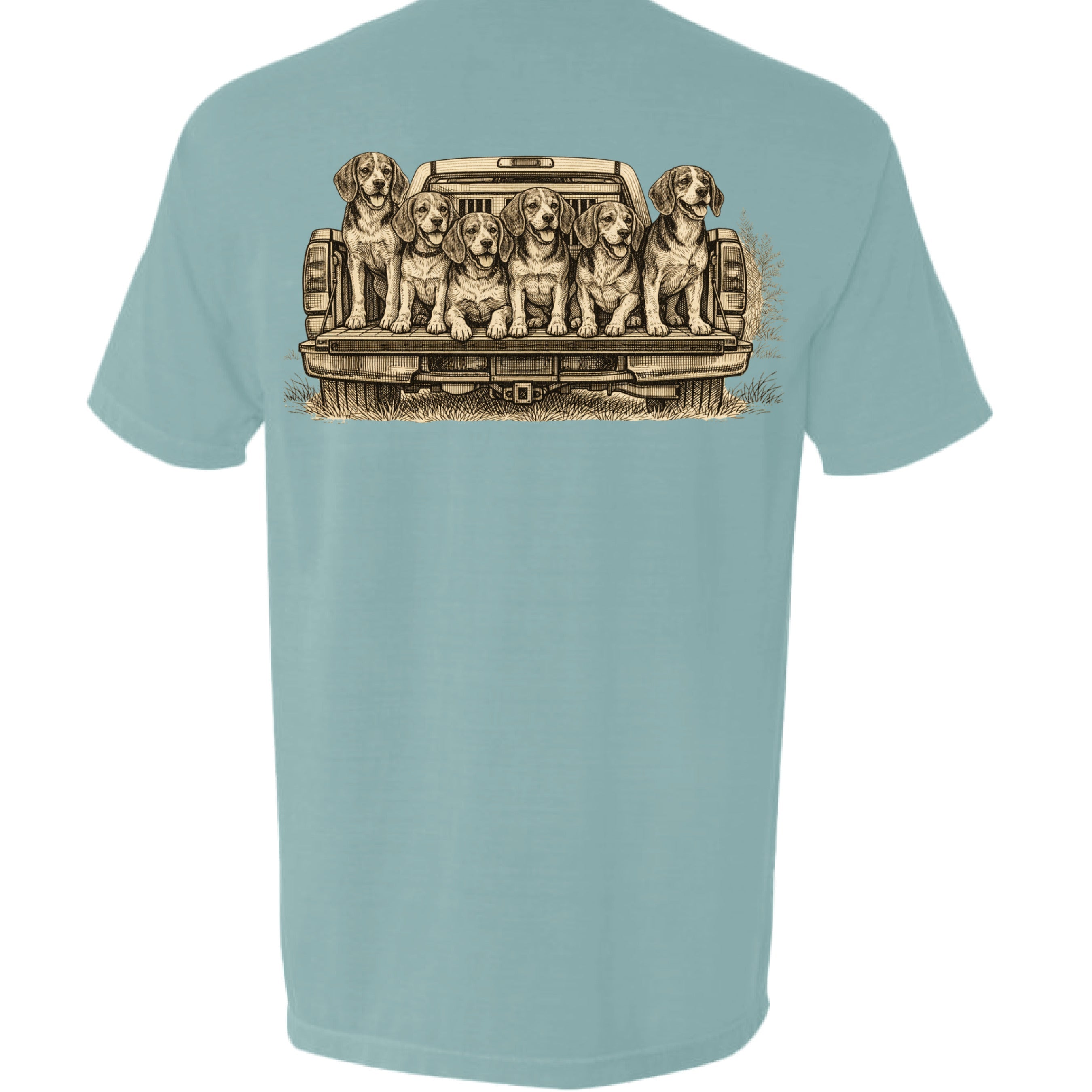 Beagle on Truck Tee