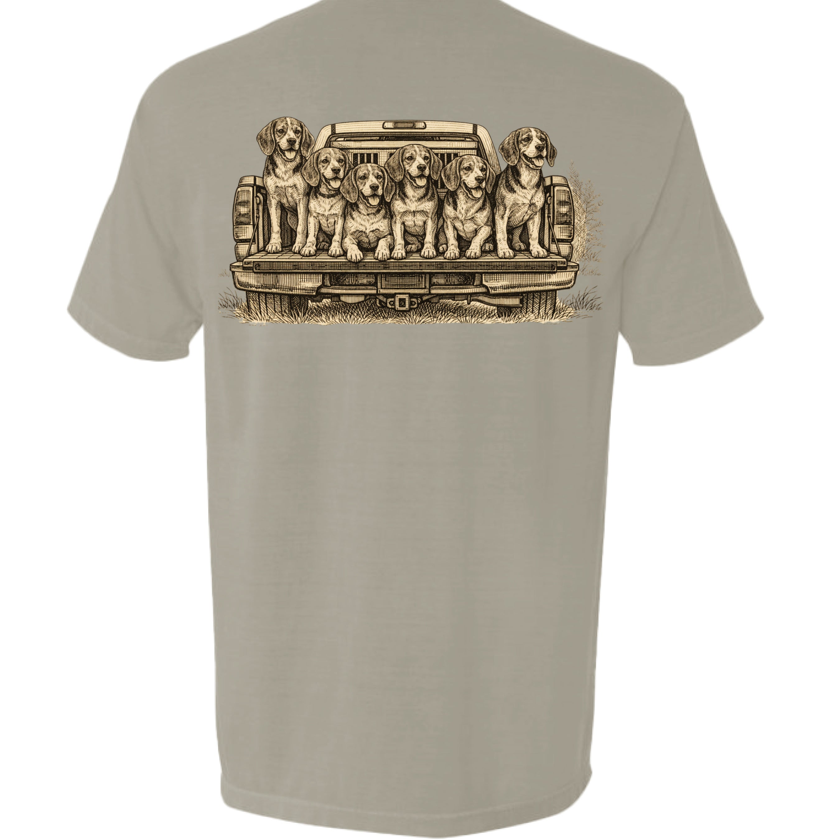 Beagle on Truck Tee