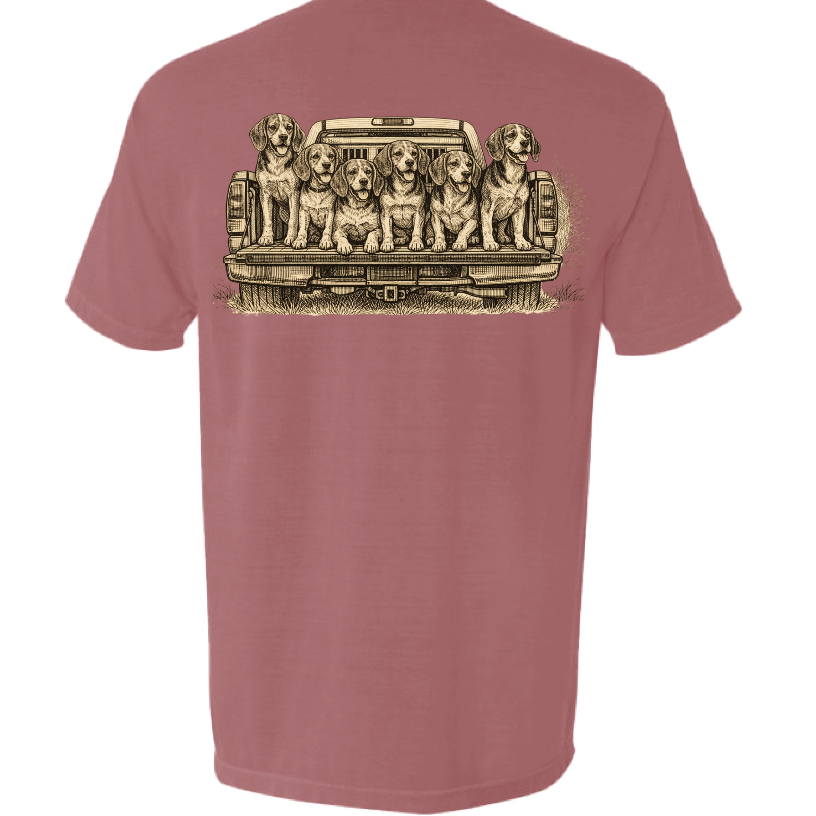 Beagle on Truck Tee