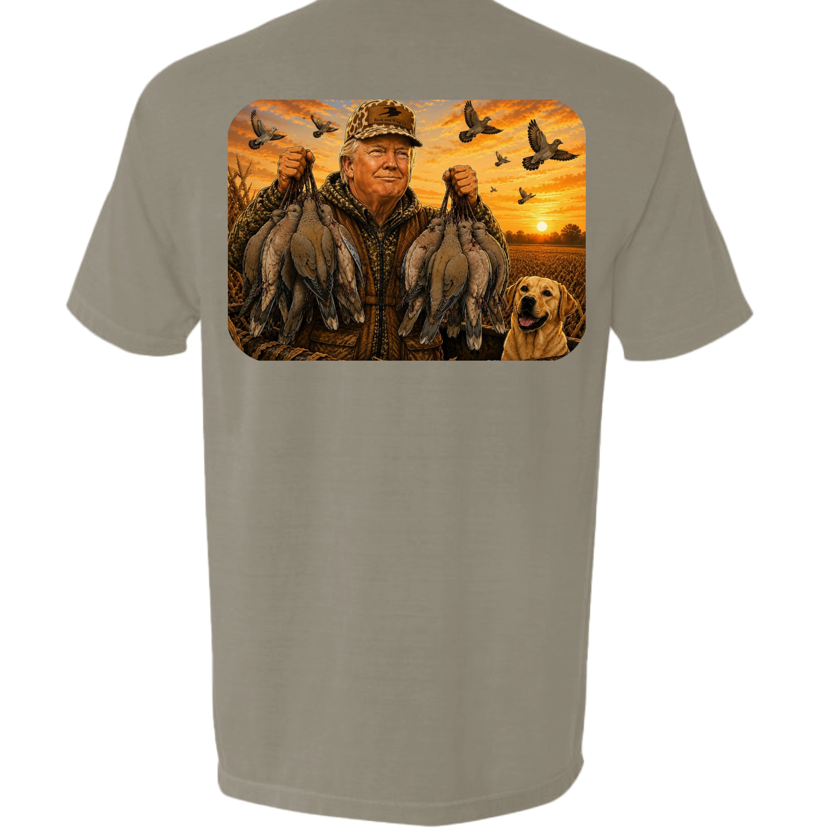 Trump Dove Pocket Tee