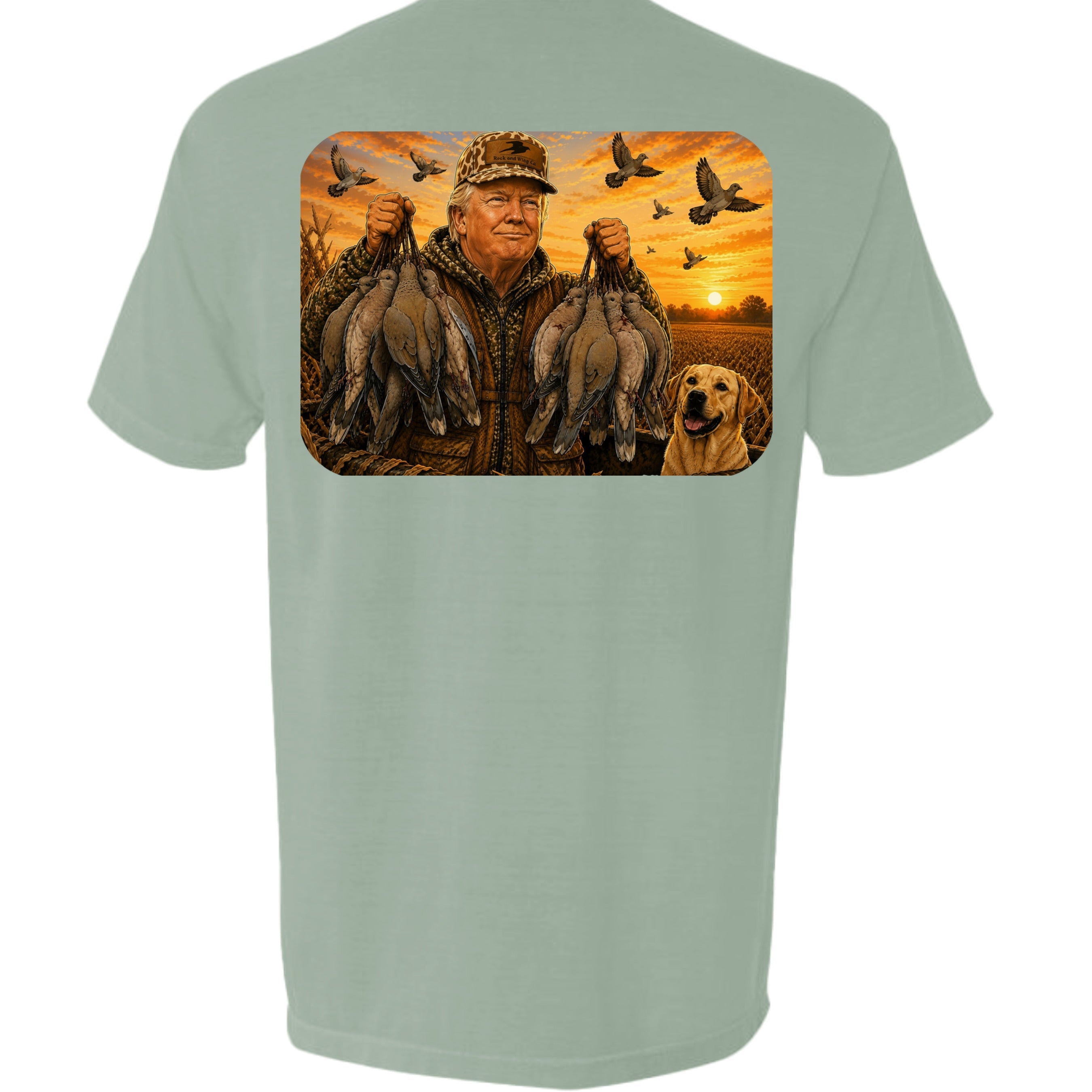 Trump Dove Pocket Tee