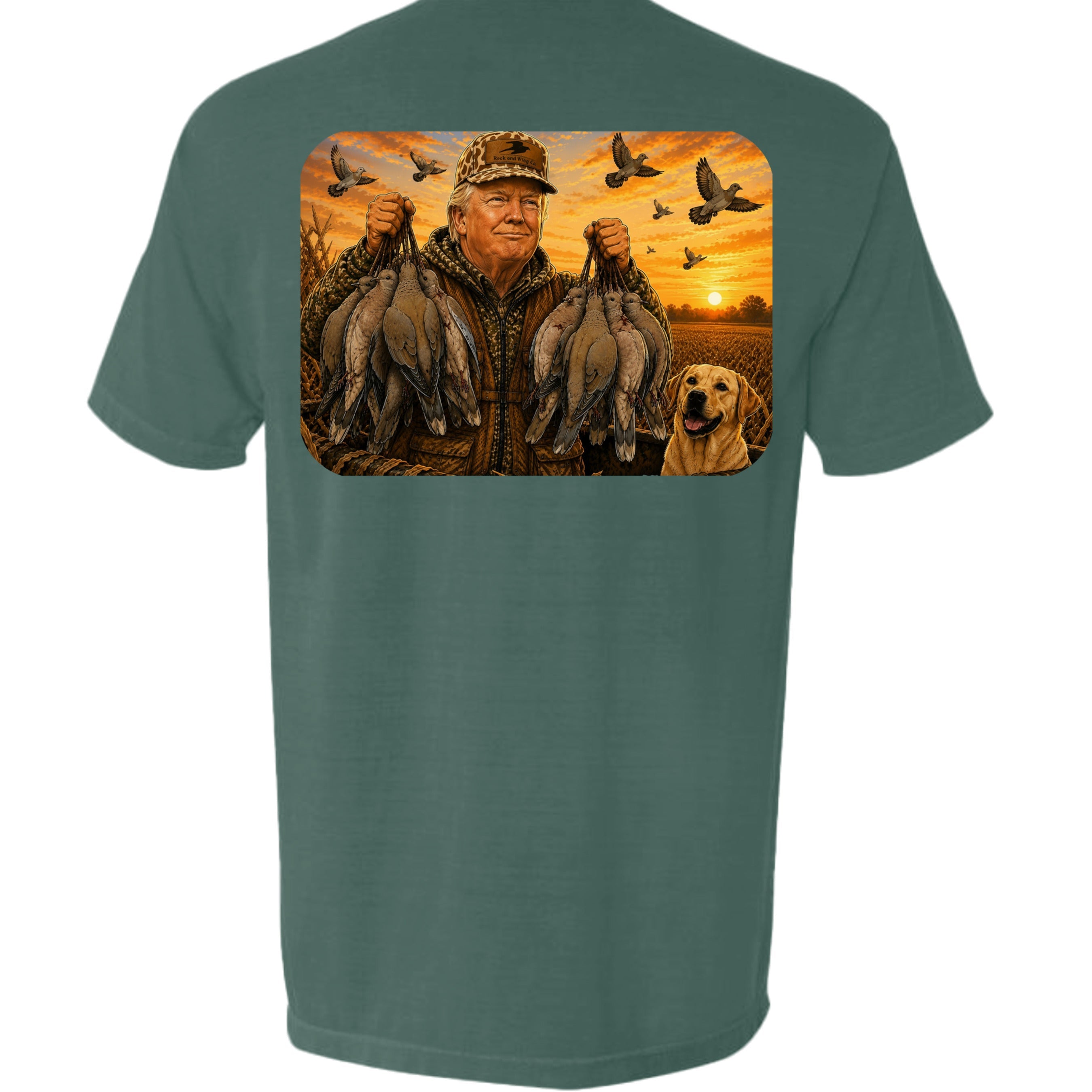 Trump Dove Pocket Tee