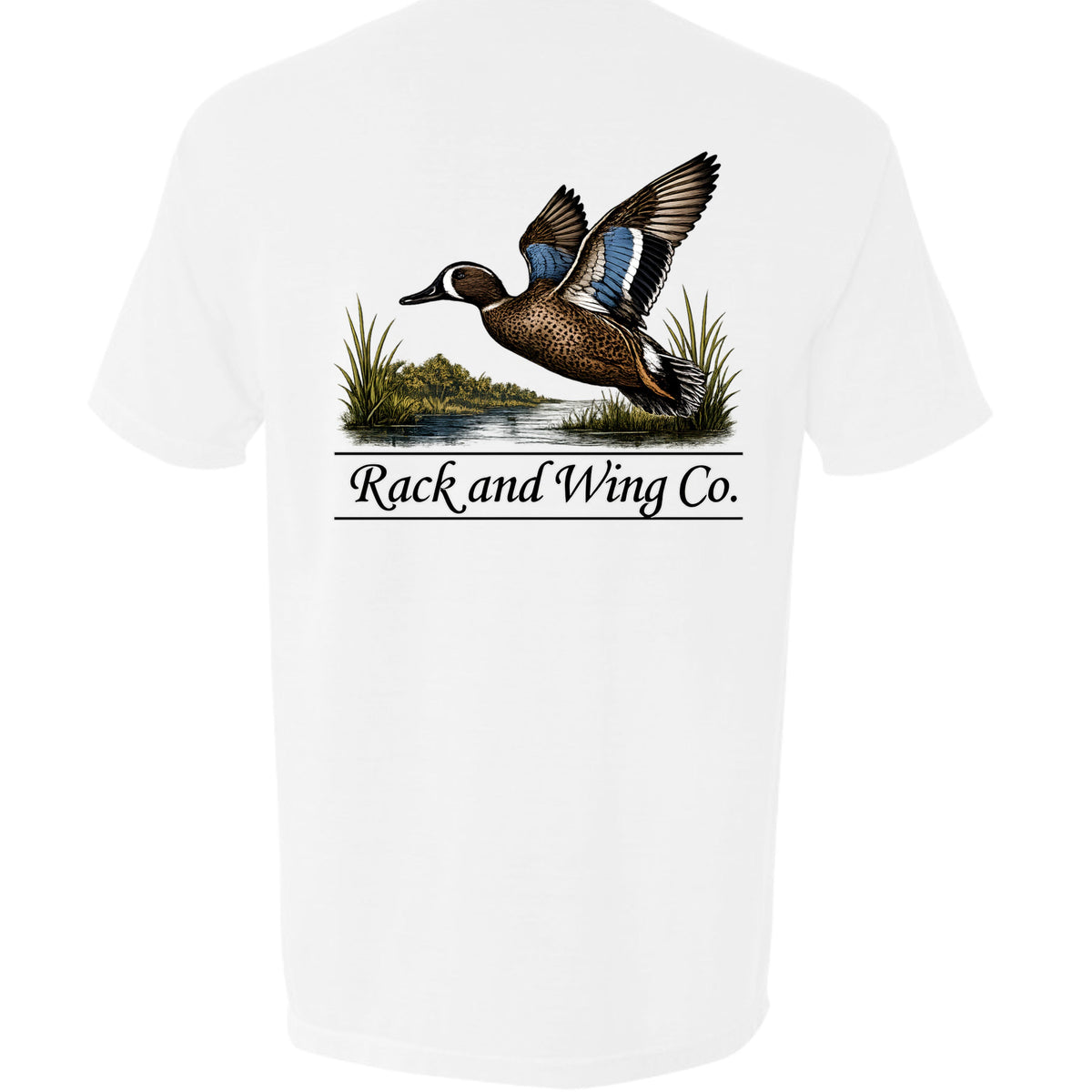 Blue Wing Pocket Tee