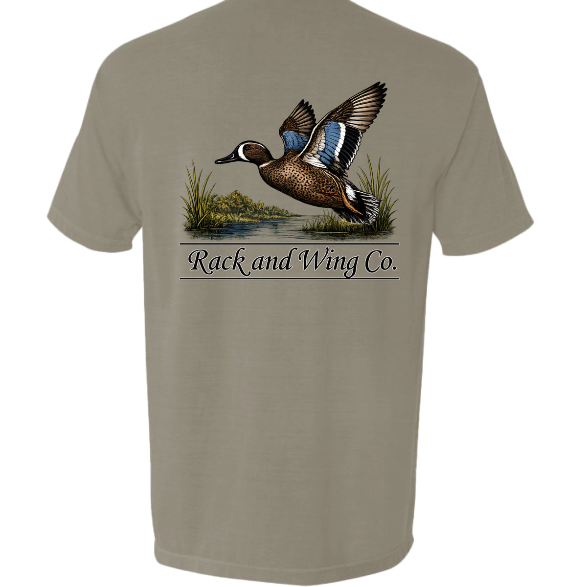 Blue Wing Pocket Tee