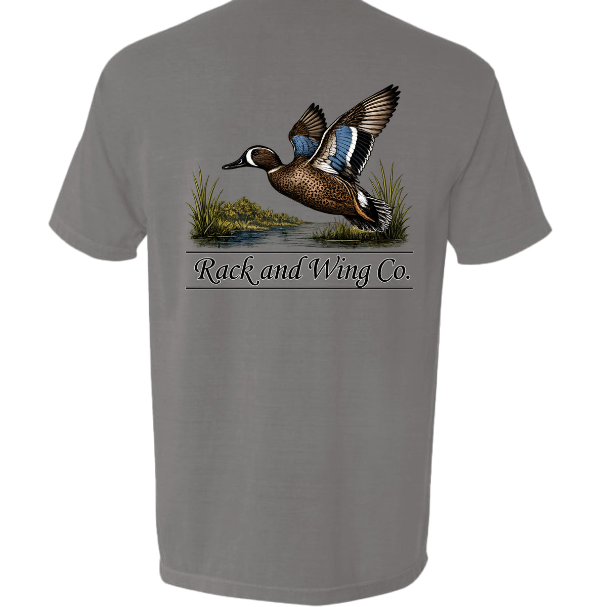 Blue Wing Pocket Tee